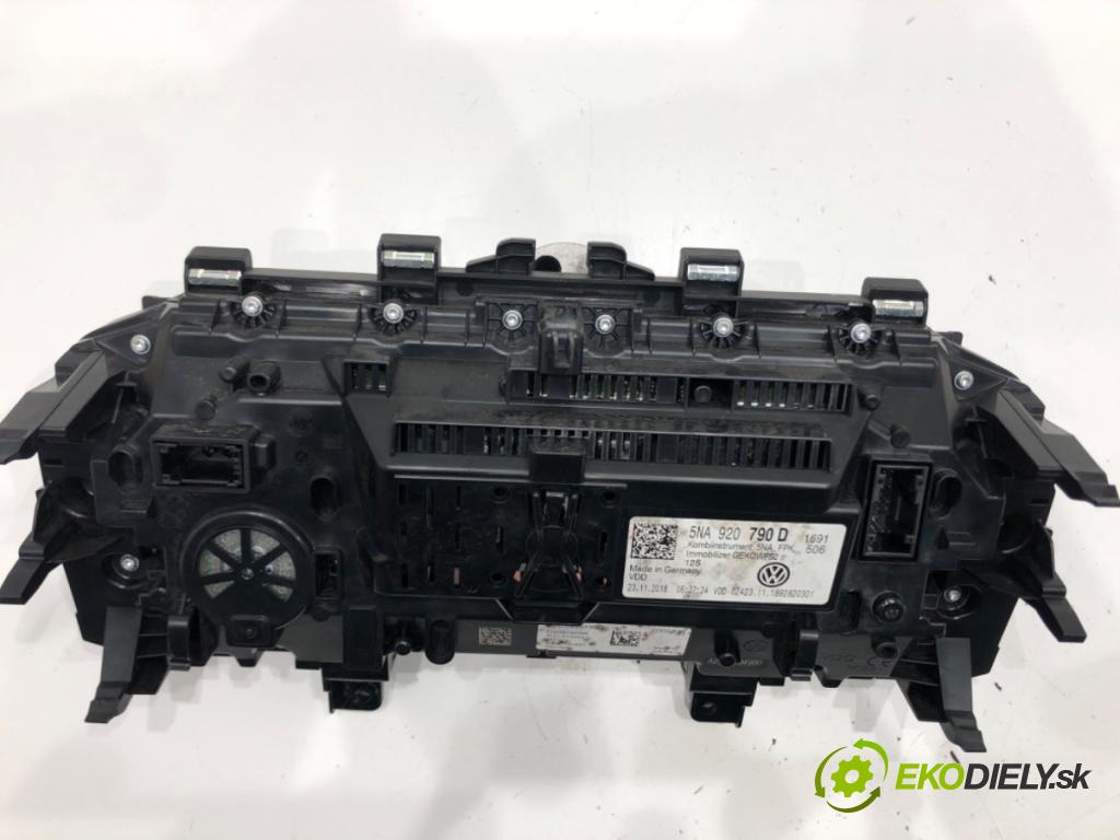 VW TIGUAN ALLSPACE (BW2, BJ2) 2017 - 2022    2.0 TSI 4motion 140 kW [190 KM] benzyna 2018 - 2022  Prístrojovka 5NA920790D (Prístrojové dosky, displeje)