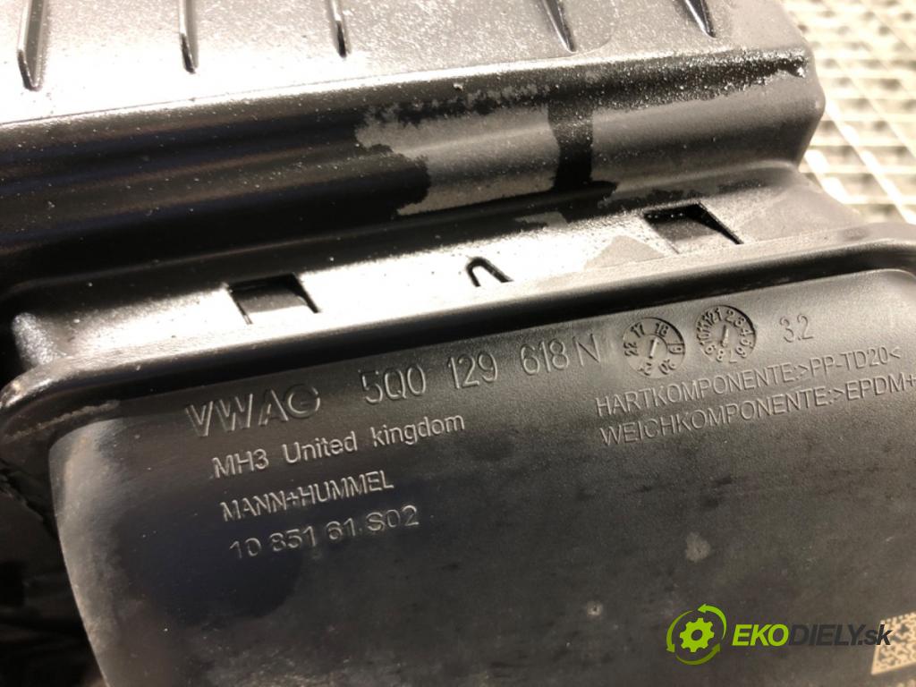 VW TIGUAN ALLSPACE (BW2, BJ2) 2017 - 2022    2.0 TSI 4motion 140 kW [190 KM] benzyna 2018 - 2022  Obal filtra vzduchu 5QF129607D (Obaly filtrov vzduchu)