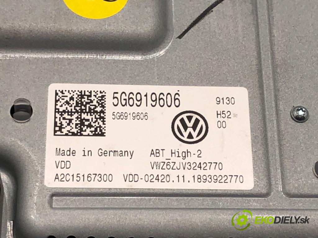 VW TIGUAN ALLSPACE (BW2, BJ2) 2017 - 2022    2.0 TSI 4motion 140 kW [190 KM] benzyna 2018 - 2022  RADIO 5G6919606 (Audio zariadenia)