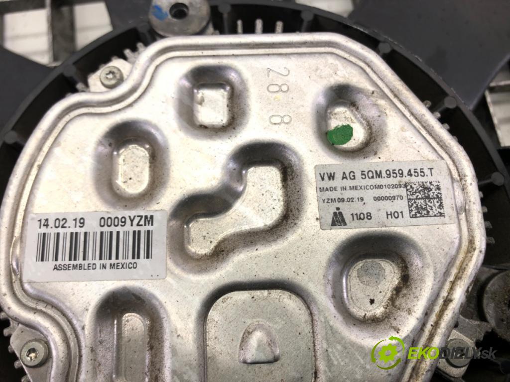 VW TIGUAN ALLSPACE (BW2, BJ2) 2017 - 2022    2.0 TSI 4motion 140 kW [190 KM] benzyna 2018 - 2022  ventilátor chladiče 5QM959455T (Ventilátory)