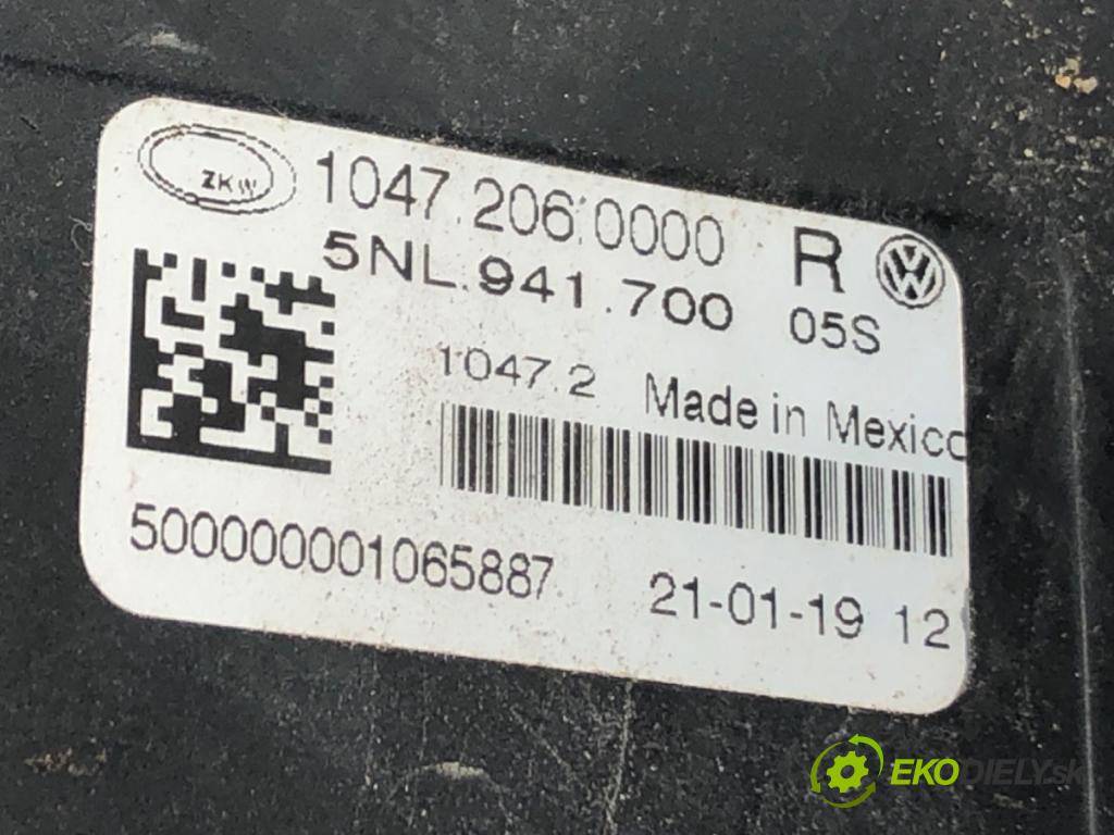 VW TIGUAN ALLSPACE (BW2, BJ2) 2017 - 2022    2.0 TSI 4motion 140 kW [190 KM] benzyna 2018 - 2022  hmlové svetlo, hmlovka pravý přední část 5NL941700