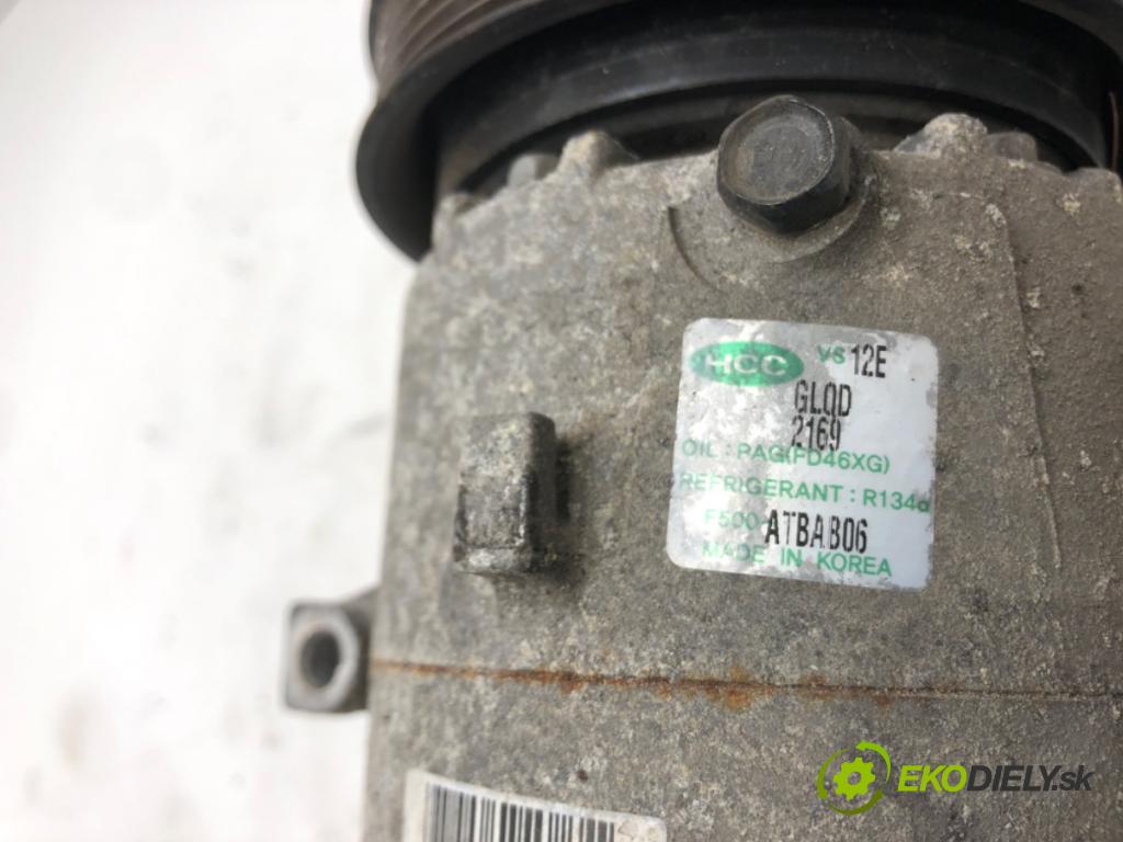 HYUNDAI ELANTRA V sedan (MD, UD) 2010 - 2022    1.6 97 kW [132 KM] benzyna 2011 - 2015  Kompresor klimatizácie F500-ATBAB06 (Kompresory klimatizácie)