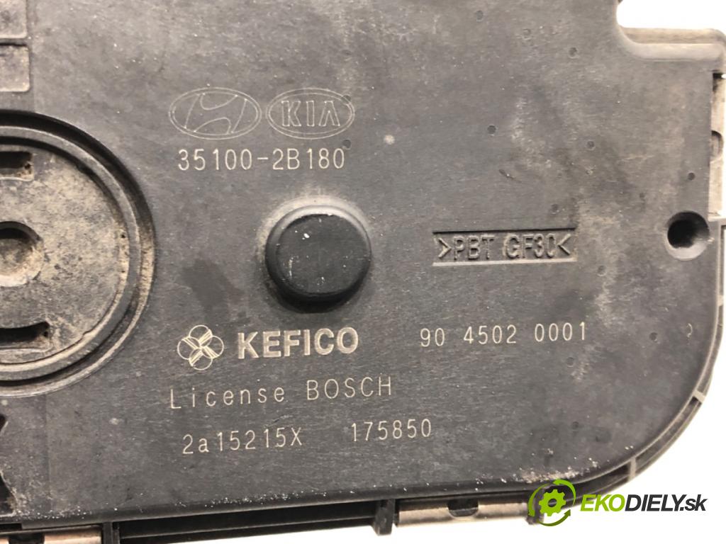 HYUNDAI ELANTRA V sedan (MD, UD) 2010 - 2022    1.6 97 kW [132 KM] benzyna 2011 - 2015  Škrtiaca klapka 35100-2B180 (Škrtiace klapky)