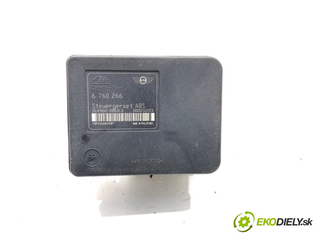 MINI MINI (R50, R53) 2001 - 2006    Cooper 85 kW [116 KM] benzyna 2001 - 2006  Pumpa ABS 6760265 (Pumpy ABS)