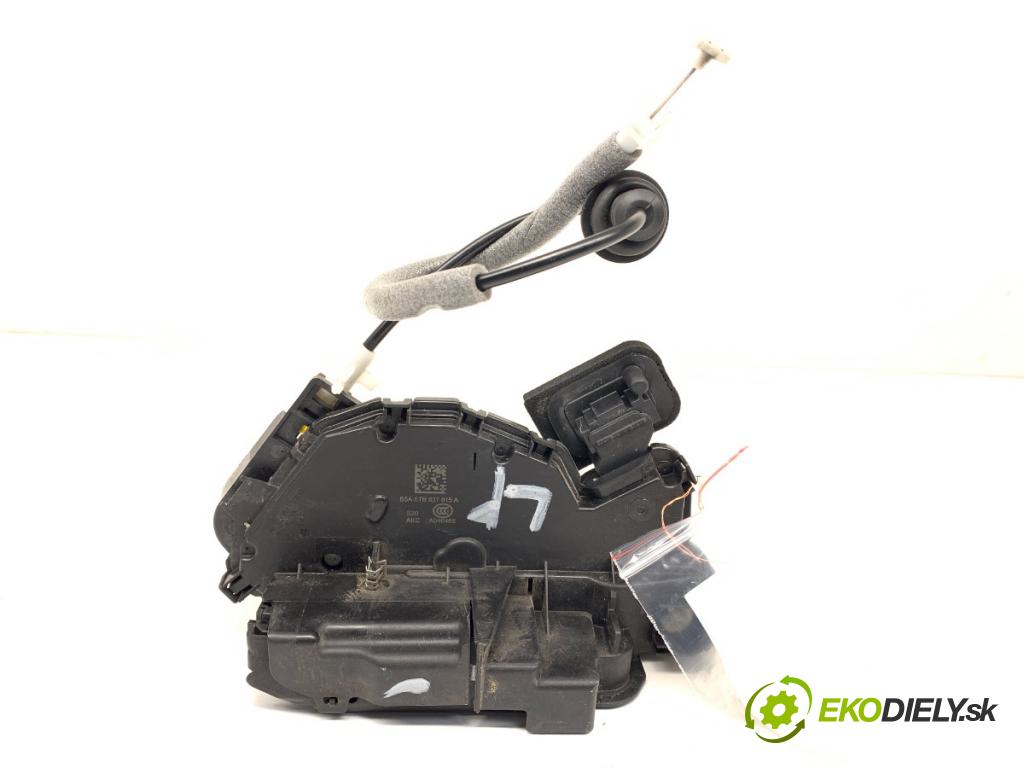 SKODA OCTAVIA III Combi (5E5, 5E6) 2012 - 2022    1.6 TDI 85 kW [115 KM] olej napędowy 2017 - 2022  zámok dveře levý přední část 5TB837015A