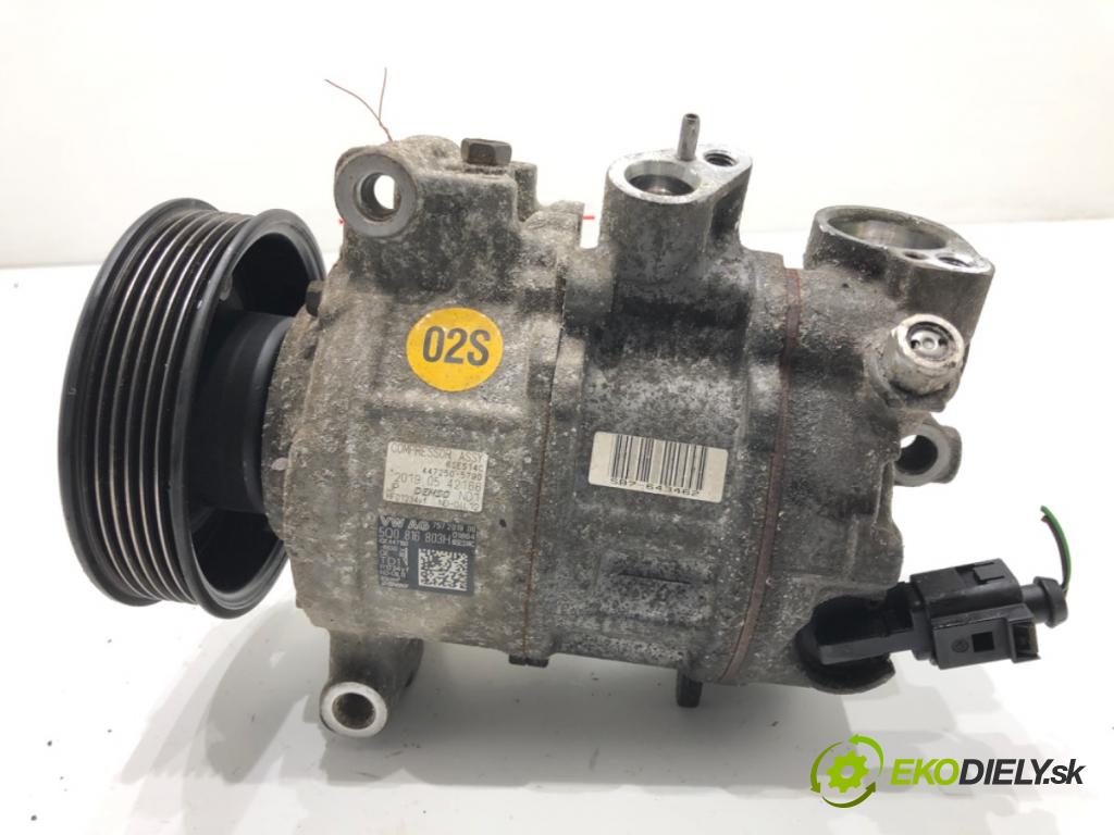 SKODA OCTAVIA III Combi (5E5, 5E6) 2012 - 2022    1.6 TDI 85 kW [115 KM] olej napędowy 2017 - 2022  Kompresor klimatizácie 5Q0816803H (Kompresory klimatizácie)