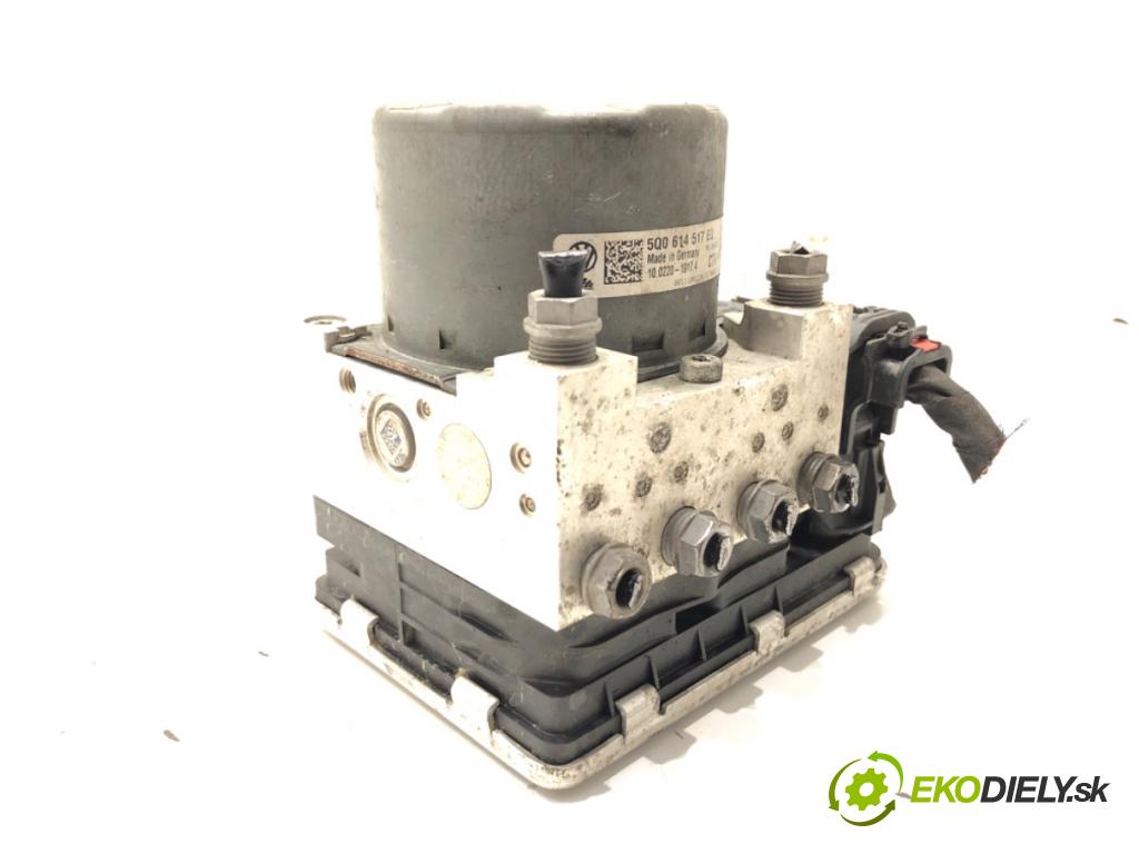 SKODA OCTAVIA III Combi (5E5, 5E6) 2012 - 2022    1.6 TDI 85 kW [115 KM] olej napędowy 2017 - 2022  Pumpa ABS 5Q0614517EQ (Pumpy ABS)