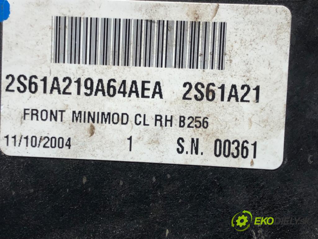 FORD FIESTA V (JH_, JD_) 2001 - 2014    1.3 51 kW [69 KM] benzyna 2001 - 2008  zámok dveře pravý přední část 2S61A219A64AEA