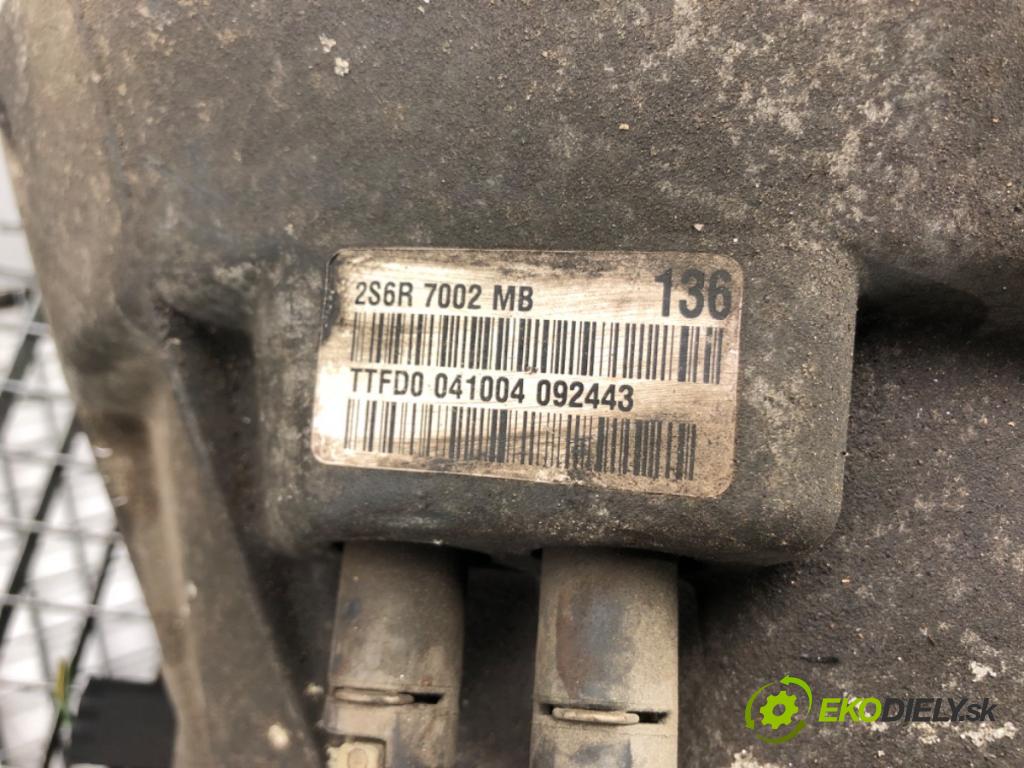 FORD FIESTA V (JH_, JD_) 2001 - 2014    1.3 51 kW [69 KM] benzyna 2001 - 2008  Prevodovka 2S6R7002MB (Prevodovky)