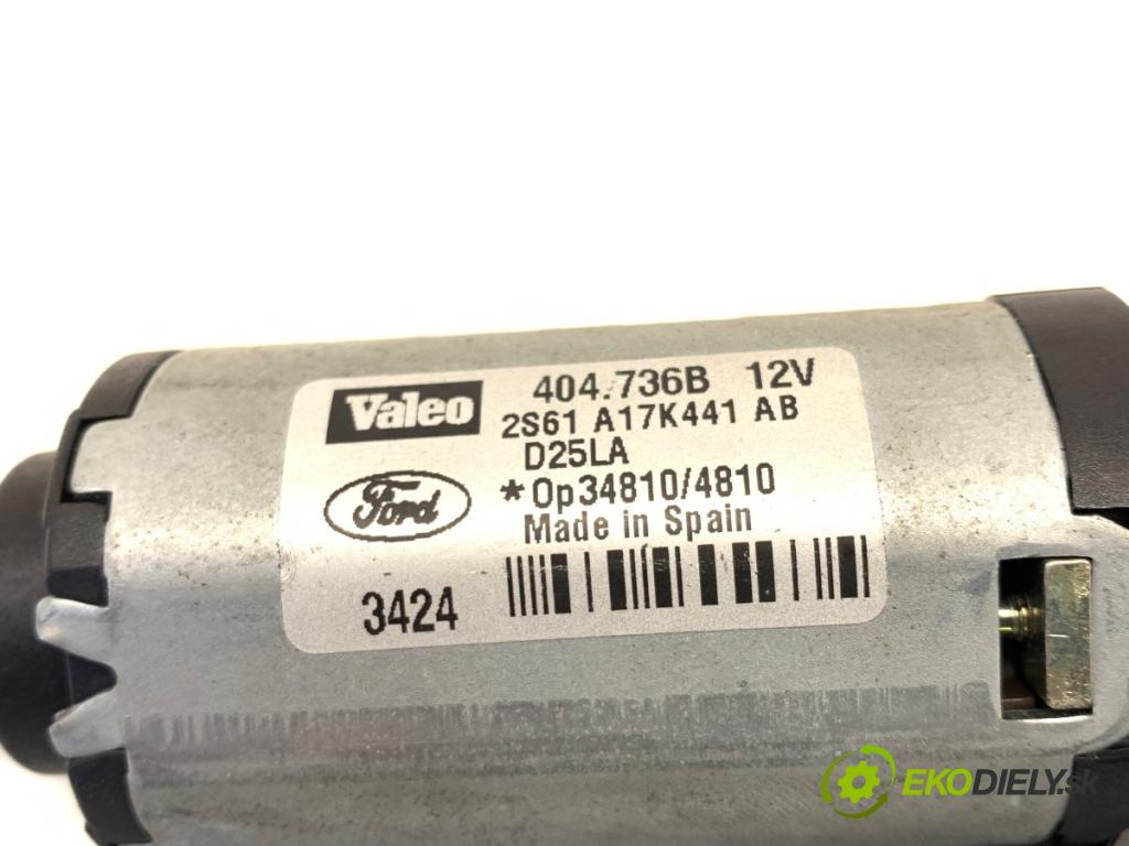 FORD FIESTA V (JH_, JD_) 2001 - 2014    1.3 51 kW [69 KM] benzyna 2001 - 2008  motor stěračů zadní část 2S61-A17K441-AB