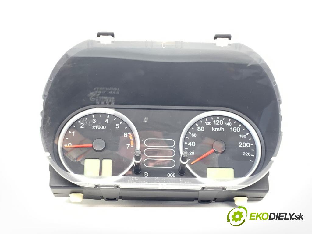 FORD FIESTA V (JH_, JD_) 2001 - 2014    1.3 51 kW [69 KM] benzyna 2001 - 2008  Prístrojovka 2S6F-10B885-A (Prístrojová doska, displej)