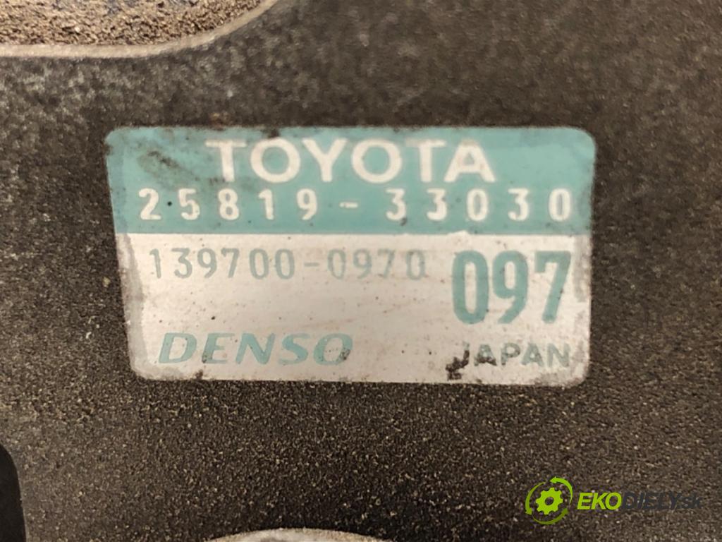 TOYOTA AURIS (_E15_) 2006 - 2012    1.4 D-4D (NDE150_) 66 kW [90 KM] olej napędowy 2007 - 2012  Ventil tlaku 25819-33030 (Ventily)