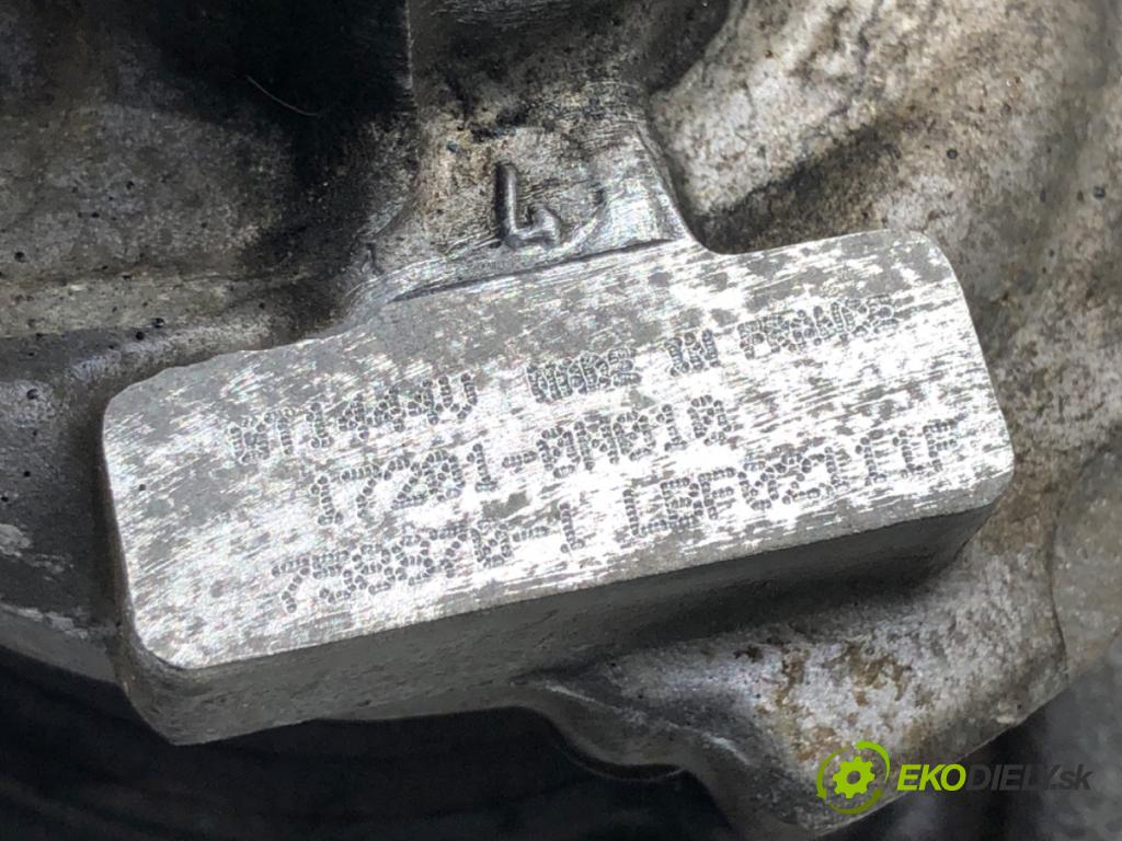 TOYOTA AURIS (_E15_) 2006 - 2012    1.4 D-4D (NDE150_) 66 kW [90 KM] olej napędowy 2007 - 2012  turbo 17201-0N010 (Turbodúchadla (kompletní))