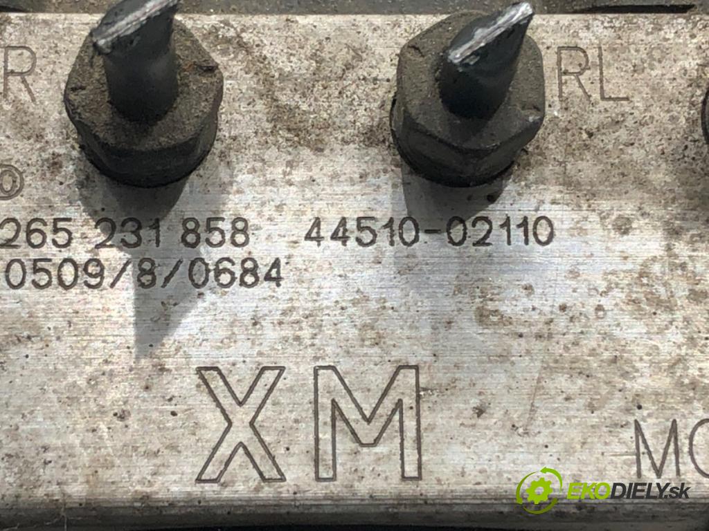 TOYOTA AURIS (_E15_) 2006 - 2012    1.4 D-4D (NDE150_) 66 kW [90 KM] olej napędowy 2007 - 2012  Pumpa ABS 0265231858 44510-02110 (Pumpy ABS)