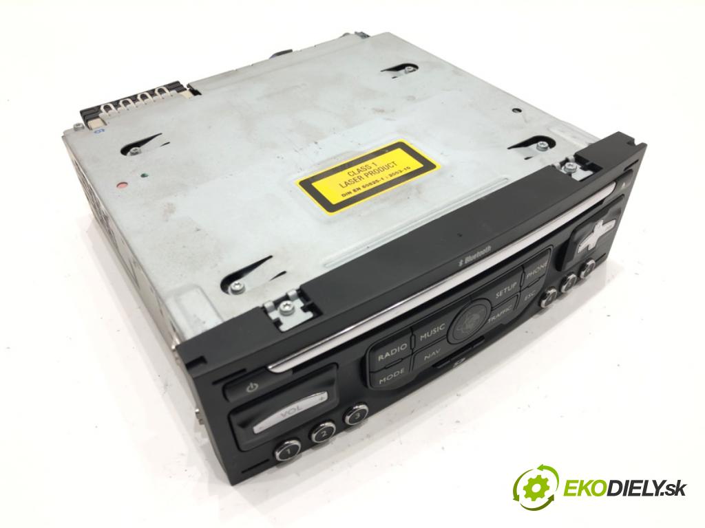 PEUGEOT 807 (EB_) 2002 - 2022    2.0 HDI 100 kW [136 KM] olej napędowy 2006 - 2022  RADIO 96775475XT (Audio zariadenia)