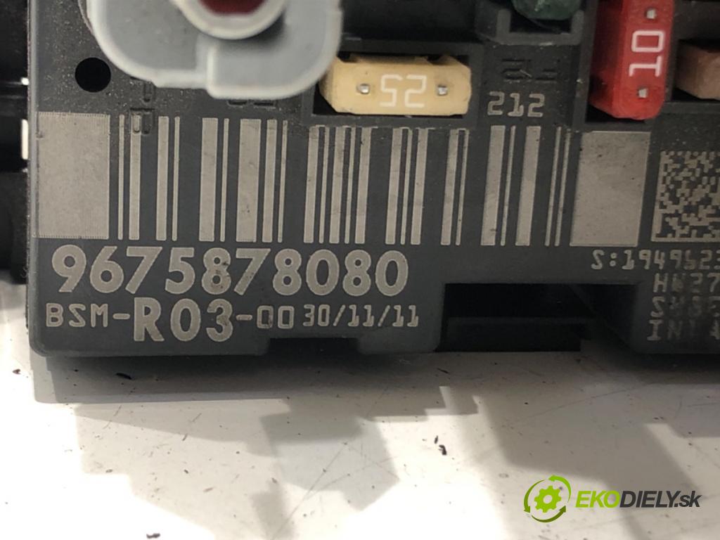 PEUGEOT 807 (EB_) 2002 - 2022    2.0 HDI 100 kW [136 KM] olej napędowy 2006 - 2022  Modul BSM 9675878080 (Ostatné)