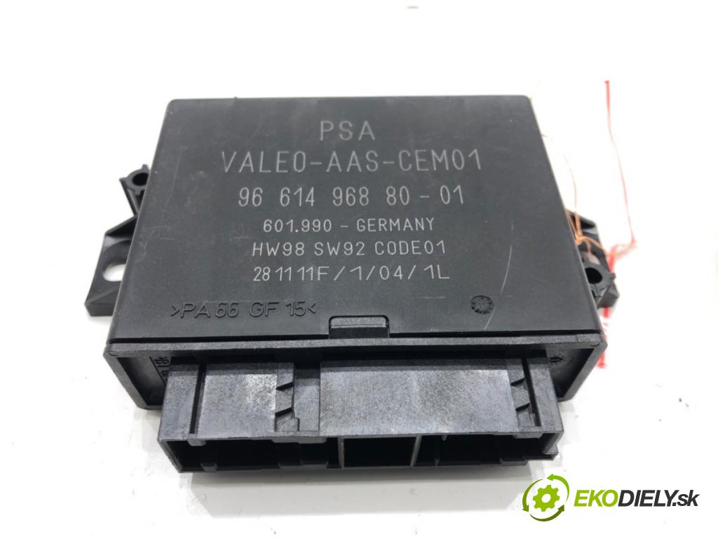 PEUGEOT 807 (EB_) 2002 - 2022    2.0 HDI 100 kW [136 KM] olej napędowy 2006 - 2022  Modul PDC 9661496880 (Ostatné)