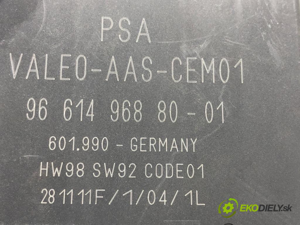 PEUGEOT 807 (EB_) 2002 - 2022    2.0 HDI 100 kW [136 KM] olej napędowy 2006 - 2022  Modul PDC 9661496880 (Ostatné)