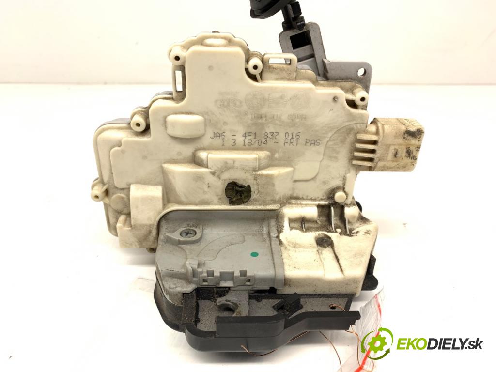 AUDI A6 C6 (4F2) 2004 - 2011    2.4 130 kW [177 KM] benzyna 2004 - 2008  zámok dveře pravý přední část 4F1837016