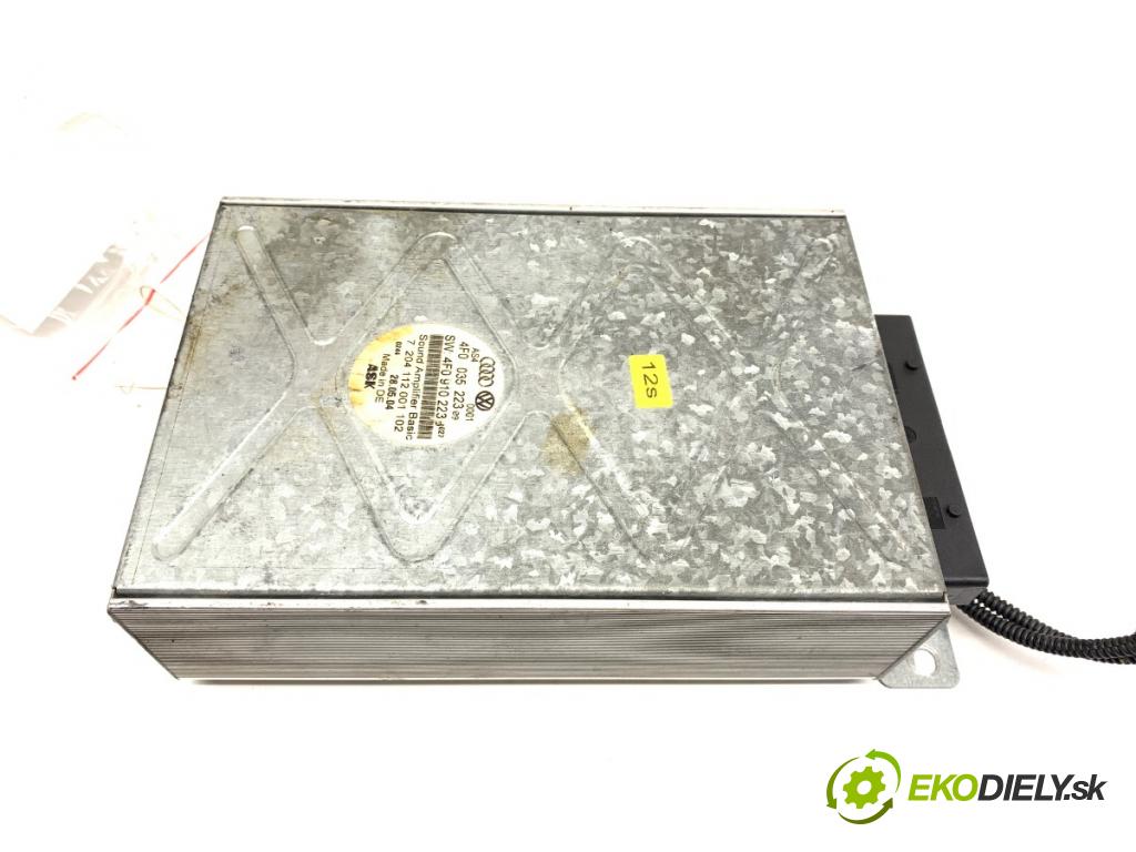 AUDI A6 C6 (4F2) 2004 - 2011    2.4 130 kW [177 KM] benzyna 2004 - 2008  Zosilňovač 4F0910223B (Zosilňovače)