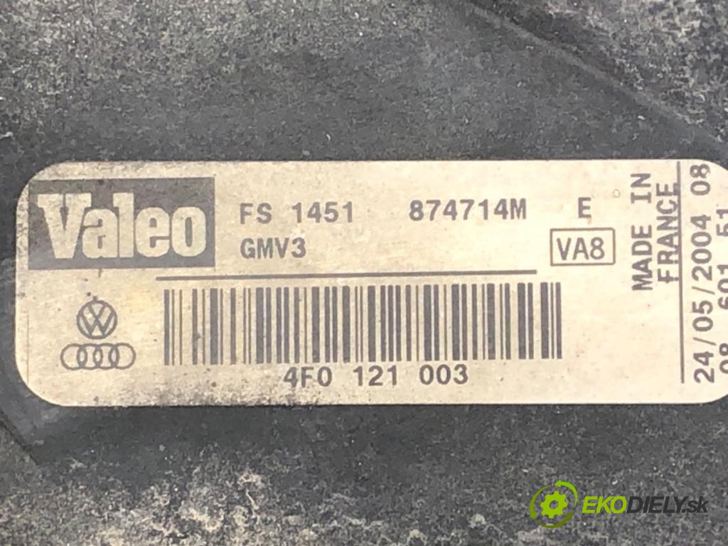 AUDI A6 C6 (4F2) 2004 - 2011    2.4 130 kW [177 KM] benzyna 2004 - 2008  ventilátor chladiče 4F0121003 (Ventilátory)