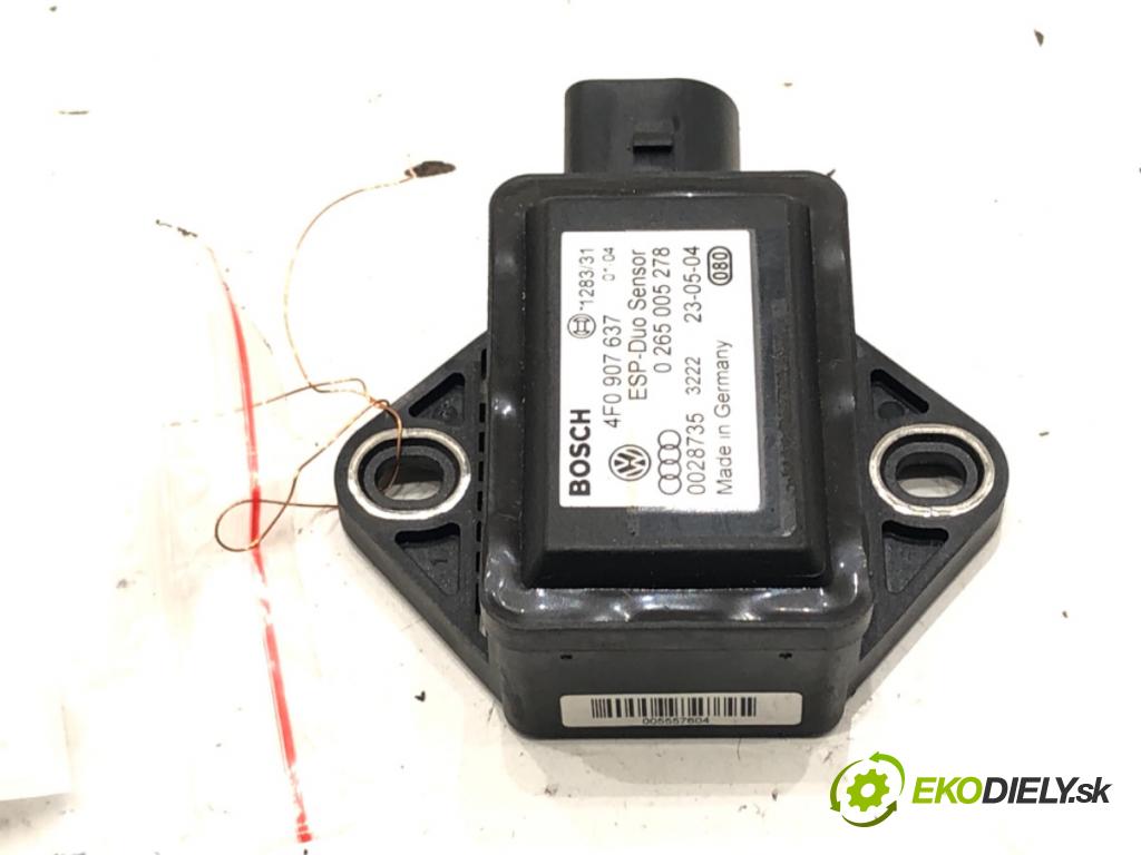 AUDI A6 C6 (4F2) 2004 - 2011    2.4 130 kW [177 KM] benzyna 2004 - 2008  snímač ESP 4F0907637