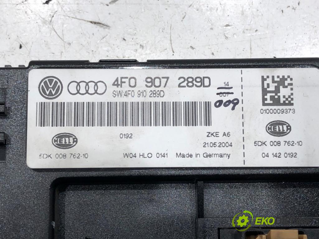 AUDI A6 C6 (4F2) 2004 - 2011    2.4 130 kW [177 KM] benzyna 2004 - 2008  Modul komfortu 4F0907289D (Moduly komfortu)