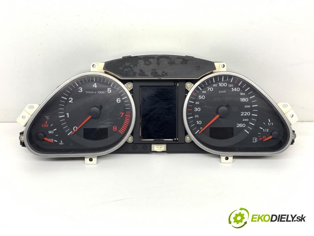 AUDI A6 C6 (4F2) 2004 - 2011    2.4 130 kW [177 KM] benzyna 2004 - 2008  Prístrojovka 4F0920900K (Prístrojové dosky, displeje)