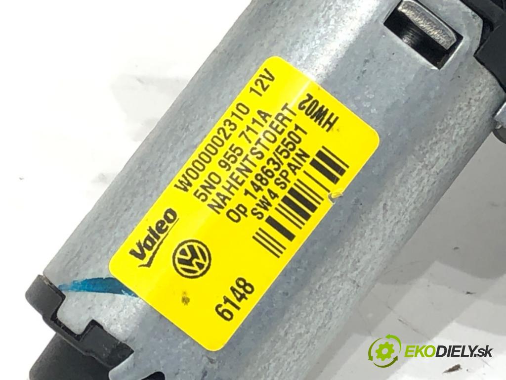 VW TIGUAN (5N_) 2007 - 2018    1.4 TSI 4motion 110 kW [150 KM] benzyna 2007 - 2018  motor stěračů zadní část 5N0955711A
