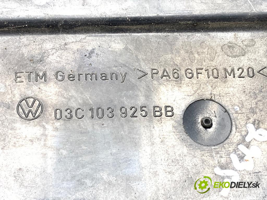 VW TIGUAN (5N_) 2007 - 2018    1.4 TSI 4motion 110 kW [150 KM] benzyna 2007 - 2018  kryt motora 03C103925BB (Kryty motora)