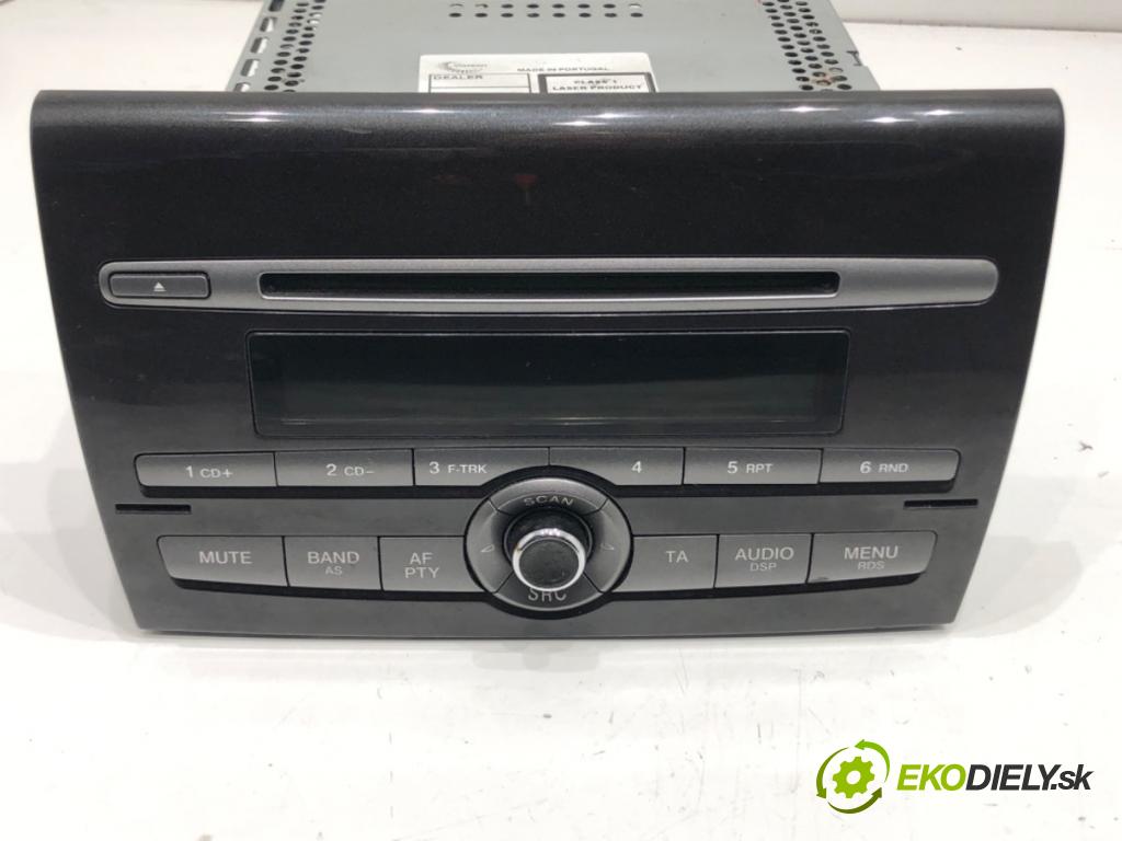 FIAT BRAVO II (198_) 2006 - 2022    1.6 D Multijet (198AXH1B) 77 kW [105 KM] olej napędowy 2007 - 2014  RADIO 735484417 (Audio zariadenia)