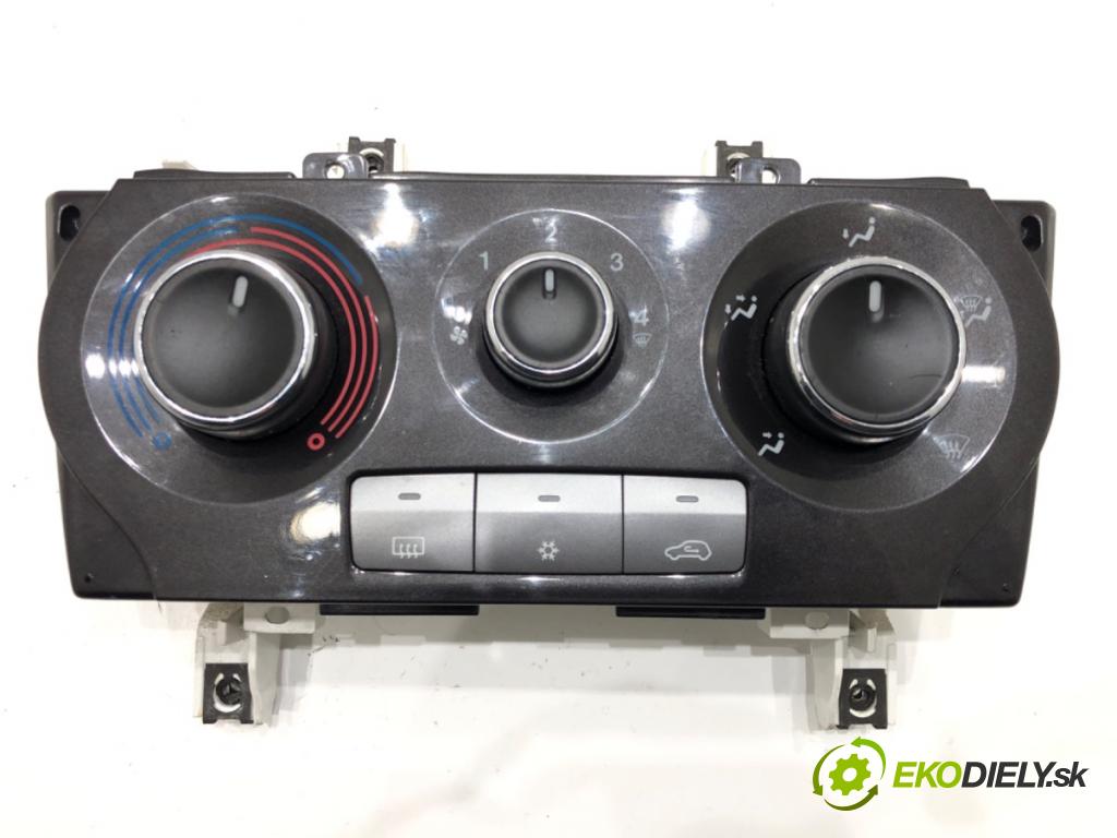 FIAT BRAVO II (198_) 2006 - 2022    1.6 D Multijet (198AXH1B) 77 kW [105 KM] olej napędowy 2007 - 2014  Panel ovládania kúrenia 5G7846100 (Prepínače, spínače, tlačidlá a ovládače kúrenia)