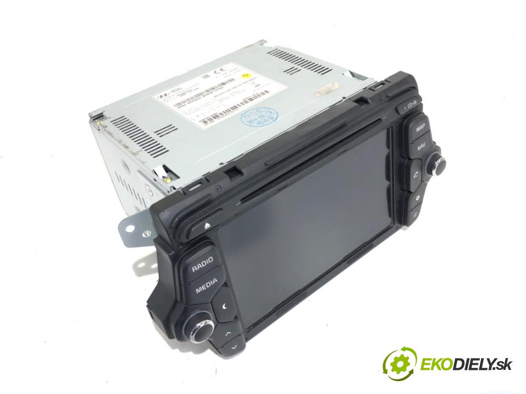 KIA CEED Sportswagon (JD) 2012 - 2018    1.6 CRDi 110 81 kW [110 KM] olej napędowy 2013 - 2018  RADIO Navigácia 96560-A2110WK (Audio zariadenie)