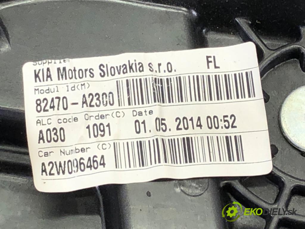 KIA CEED Sportswagon (JD) 2012 - 2018    1.6 CRDi 110 81 kW [110 KM] olej napędowy 2013 - 2018  mechanismus okna levý přední část 82470-A2300