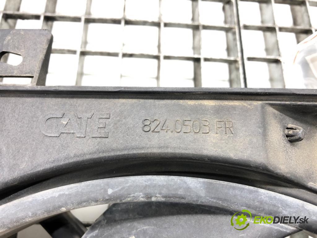 PEUGEOT 207 (WA_, WC_) 2006 - 2015    1.4 16V 65 kW [88 KM] benzyna 2006 - 2013  ventilátor chladiče 9653804080 (Ventilátory)