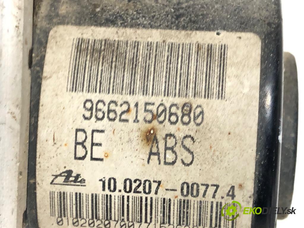 PEUGEOT 207 (WA_, WC_) 2006 - 2015    1.4 16V 65 kW [88 KM] benzyna 2006 - 2013  Pumpa ABS 9662150680 (Pumpa ABS)