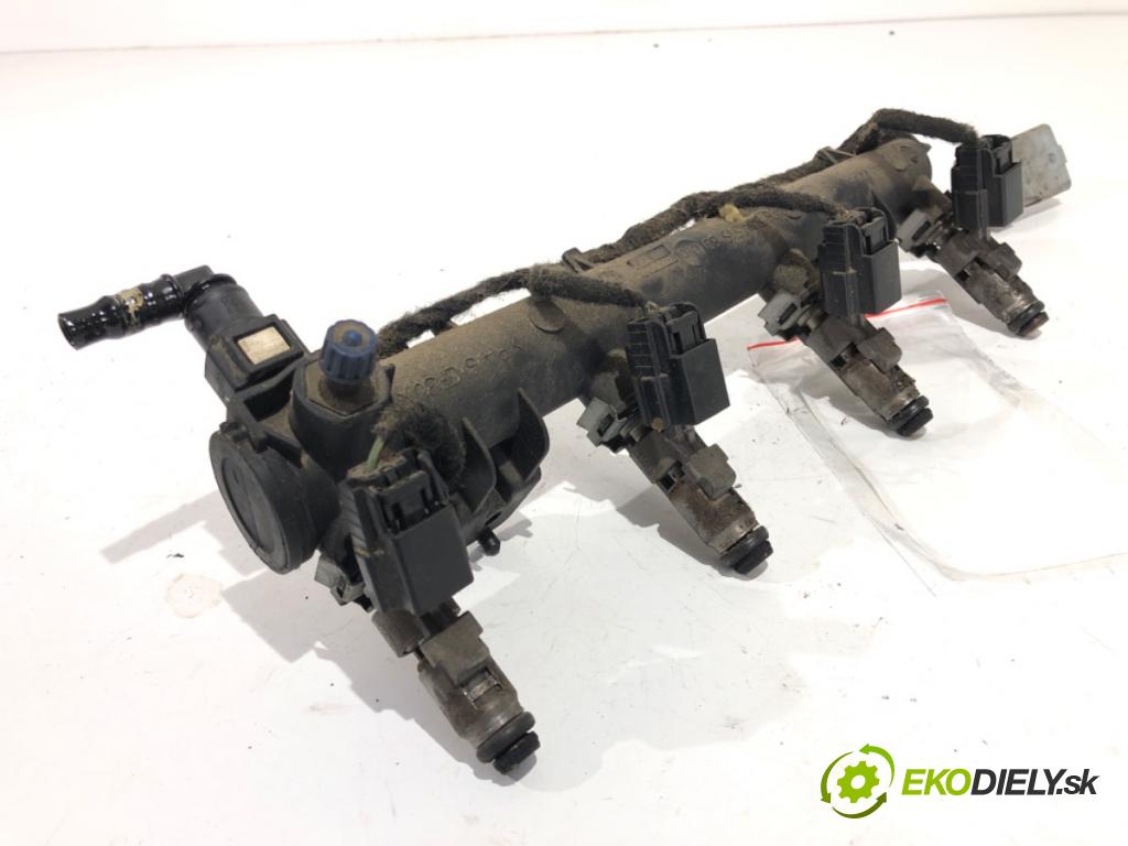 PEUGEOT 207 (WA_, WC_) 2006 - 2015    1.4 16V 65 kW [88 KM] benzyna 2006 - 2013  Lišta vstrekovacia 9652451580 (Vstrekovacia lišta)