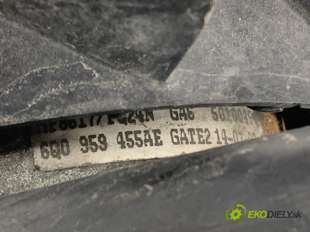 SKODA FABIA II (542) 2006 - 2014    1.2 51 kW [70 KM] benzyna 2007 - 2014  Ventilátor chladiča 6Q0959455AE (Ventilátory)