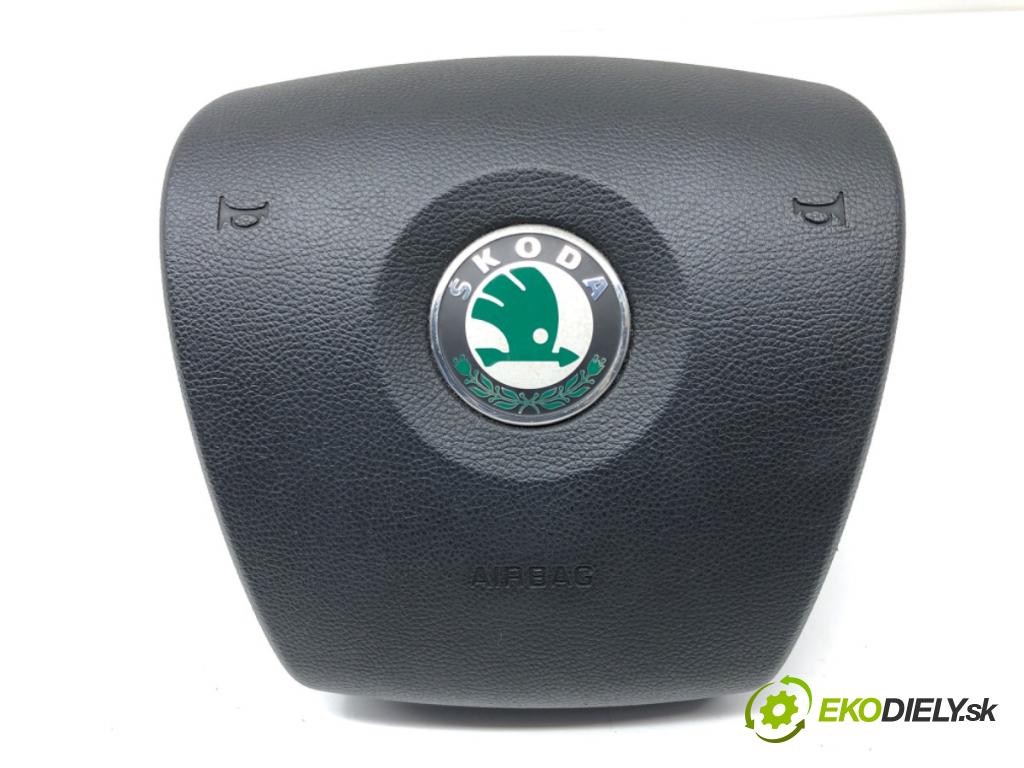 SKODA FABIA II (542) 2006 - 2014    1.2 51 kW [70 KM] benzyna 2007 - 2014  AirBag volantu 5J0880201D (Airbagy)