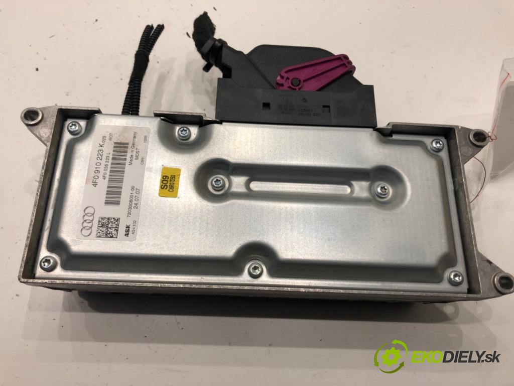 AUDI A6 C6 Avant (4F5) 2004 - 2011    2.0 TDI 103 kW [140 KM] olej napędowy 2005 - 2008  Zosilňovač 4F0910223K (Zosilňovače)