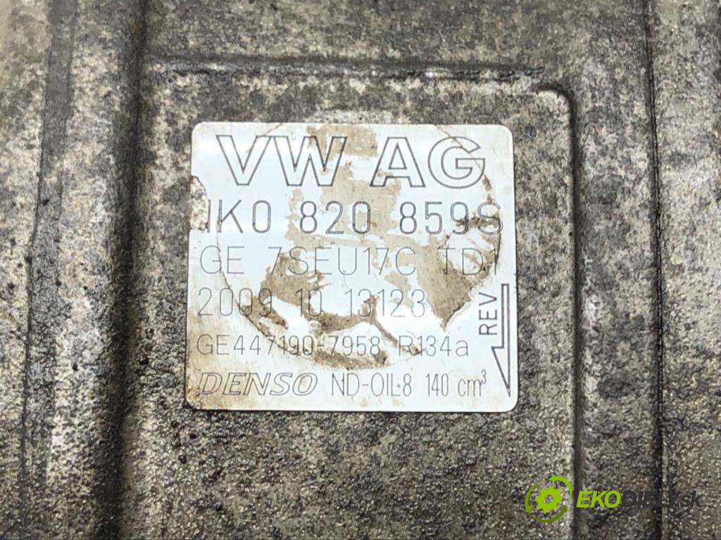 AUDI A6 C6 Avant (4F5) 2004 - 2011    2.0 TDI 103 kW [140 KM] olej napędowy 2005 - 2008  Kompresor klimatizácie 1K0820859S (Kompresory klimatizácie)