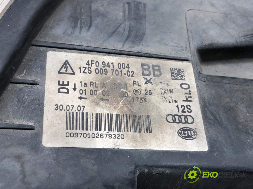 AUDI A6 C6 Avant (4F5) 2004 - 2011    2.0 TDI 103 kW [140 KM] olej napędowy 2005 - 2008  světlomet pravý přední část XENON 4F0941004BB