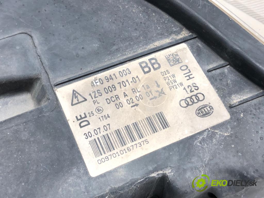 AUDI A6 C6 Avant (4F5) 2004 - 2011    2.0 TDI 103 kW [140 KM] olej napędowy 2005 - 2008  světlomet levý přední část XENON 4F0941003BB
