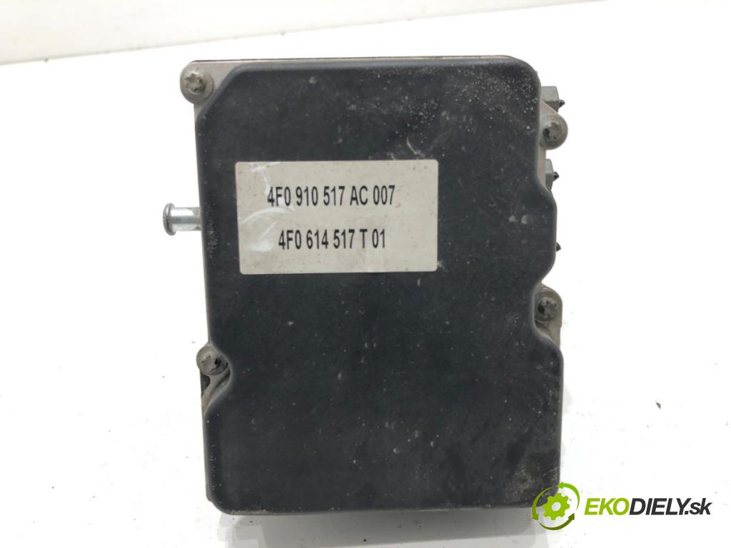 AUDI A6 C6 Avant (4F5) 2004 - 2011    2.0 TDI 103 kW [140 KM] olej napędowy 2005 - 2008  Pumpa ABS 4F0910517AC (Pumpy ABS)