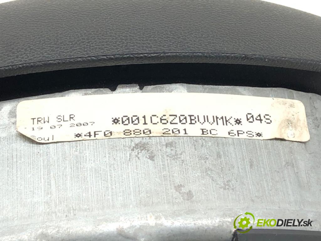 AUDI A6 C6 Avant (4F5) 2004 - 2011    2.0 TDI 103 kW [140 KM] olej napędowy 2005 - 2008  AirBag volantu 4F0880201BC (Airbagy)