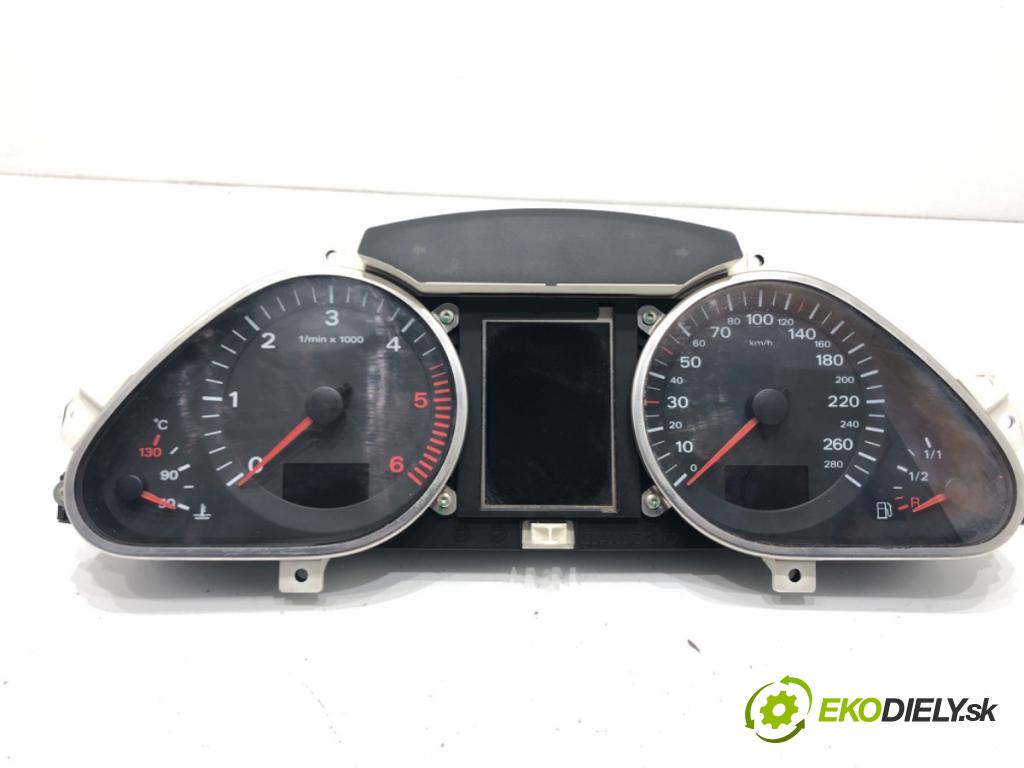 AUDI A6 C6 Avant (4F5) 2004 - 2011    2.0 TDI 103 kW [140 KM] olej napędowy 2005 - 2008  Prístrojovka 4F0920933J (Prístrojové dosky, displeje)