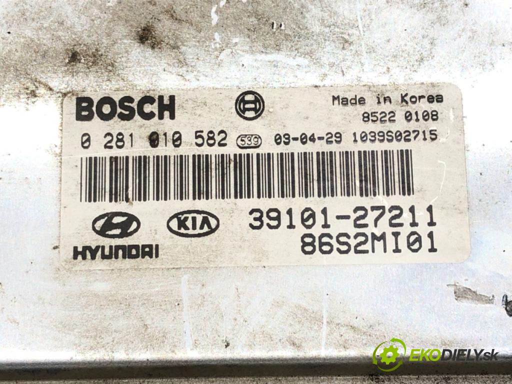HYUNDAI SANTA FÉ I (SM) 2000 - 2006    2.0 CRDi 83 kW [113 KM] olej napędowy 2001 - 2006  riadiaca jednotka Motor 0281010582 (Riadiace jednotky)