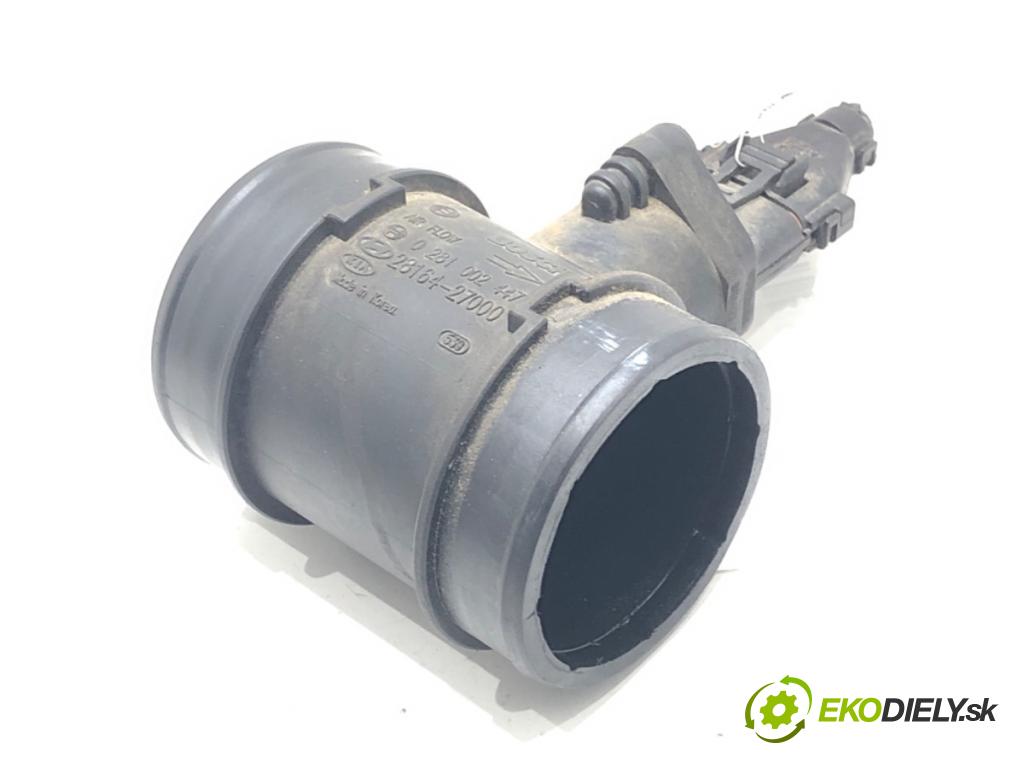 HYUNDAI SANTA FÉ I (SM) 2000 - 2006    2.0 CRDi 83 kW [113 KM] olej napędowy 2001 - 2006  Váha vzduchu 0281002447 (Váhy vzduchu)