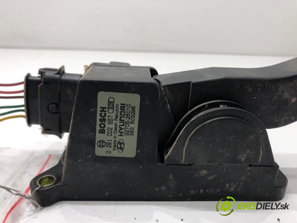 HYUNDAI SANTA FÉ I (SM) 2000 - 2006    2.0 CRDi 83 kW [113 KM] olej napędowy 2001 - 2006  Potenciometer plynu 32705-26010 (Pedále)