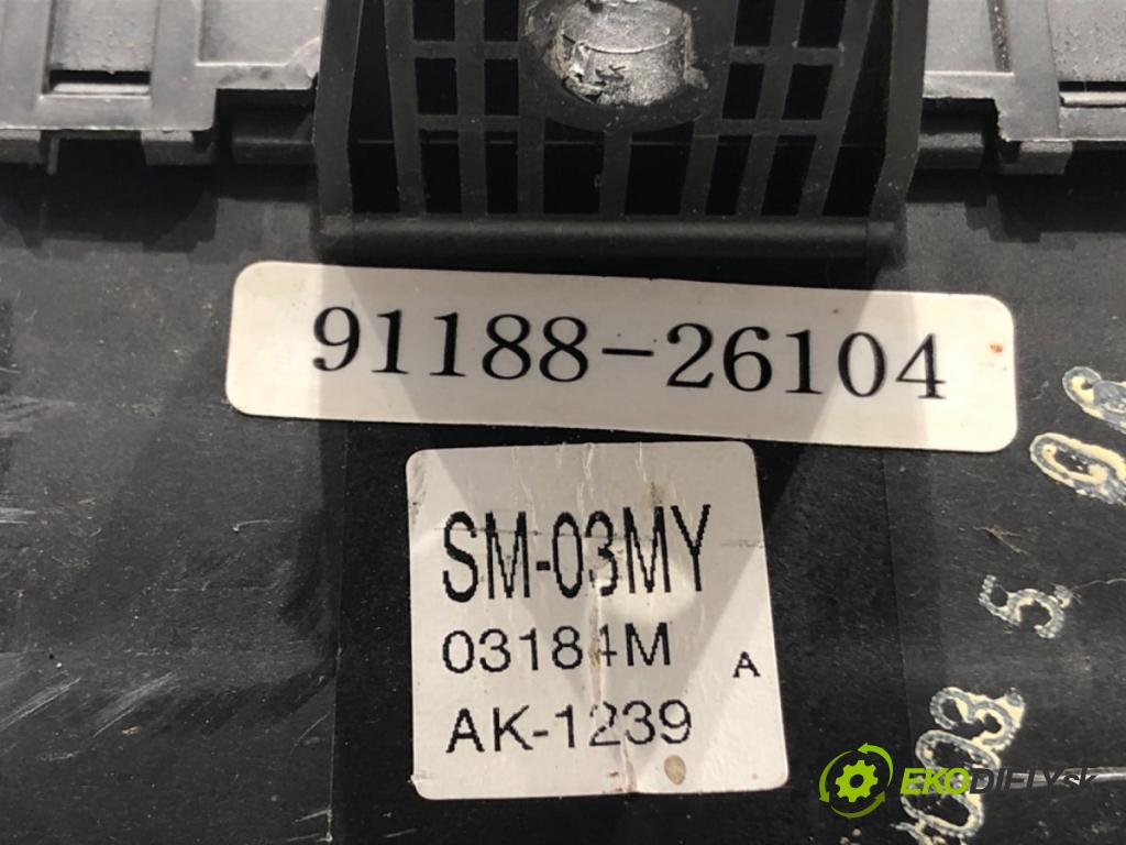 HYUNDAI SANTA FÉ I (SM) 2000 - 2006    2.0 CRDi 83 kW [113 KM] olej napędowy 2001 - 2006  modul BSI 91188-26104 (Pojistkové skříňky)